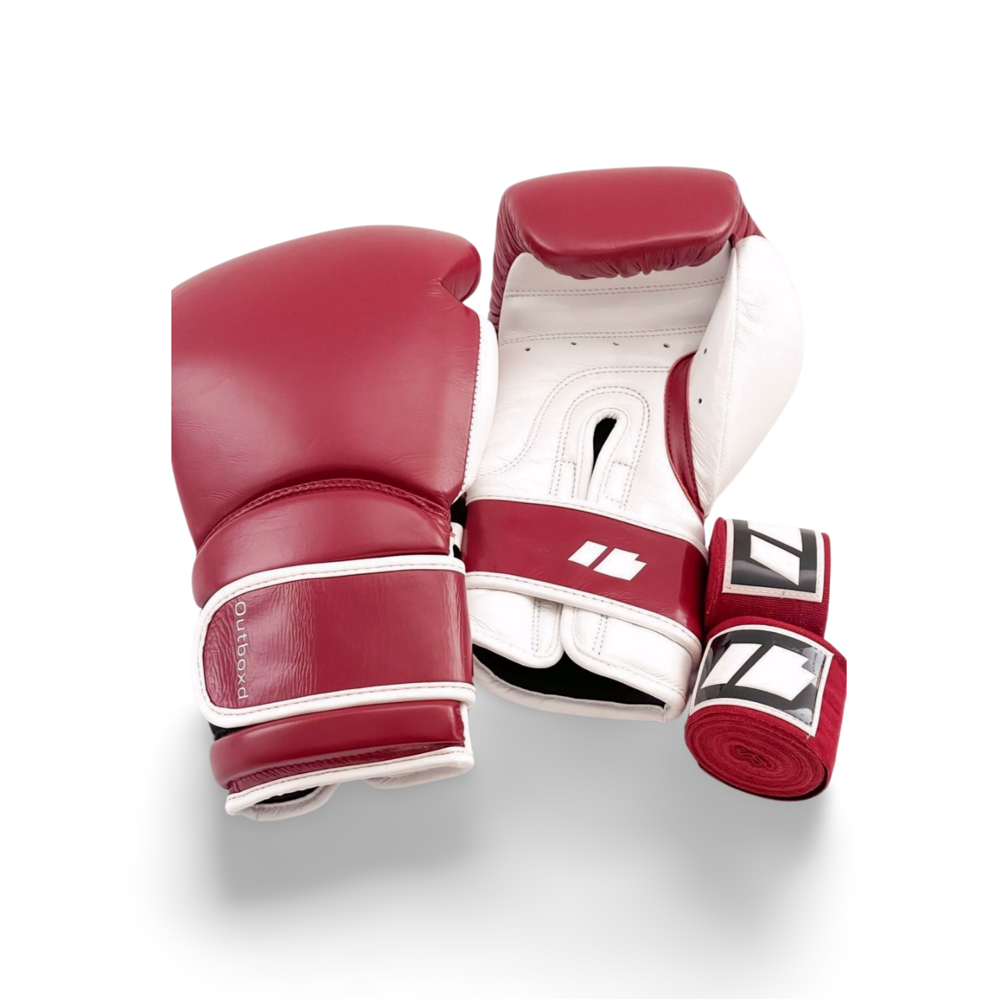 Ladies Cherry Red Boxing Gloves (Bonus Wraps Included)