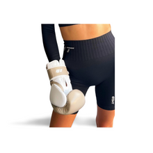 Load image into Gallery viewer, Ladies Beige Boxing Gloves (Bonus Wraps Included)
